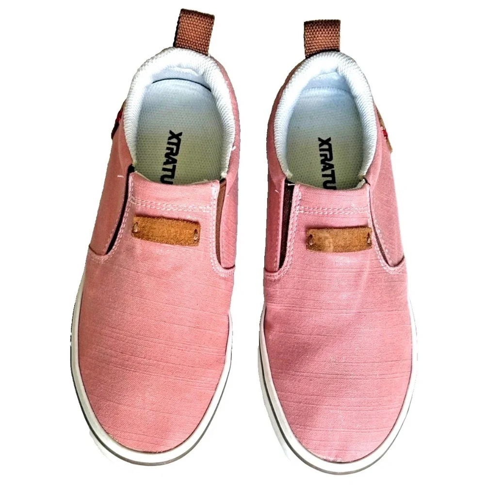 XTRATUF Women's Size‎ 7 ECO Sharkbyte Deck Shoe Lightweight & Breathable Pink